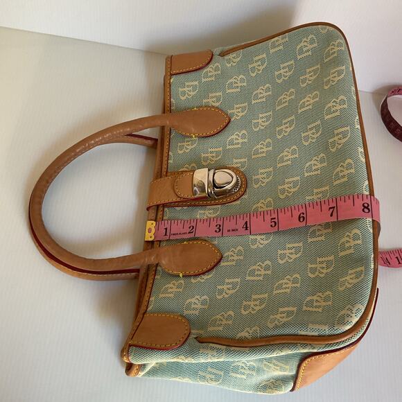 Dooney & Bourke Vintage Satchel DB Monogram - Picture 13 of 13